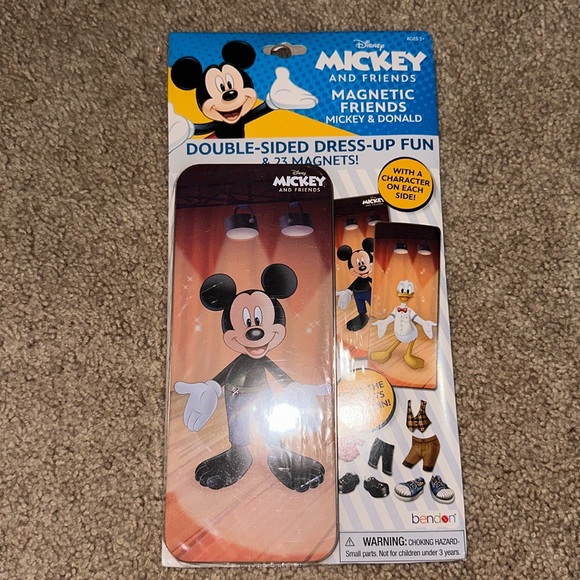 Disney Mickey Mouse Magnetic Doll Tin - Picture 2 of 4